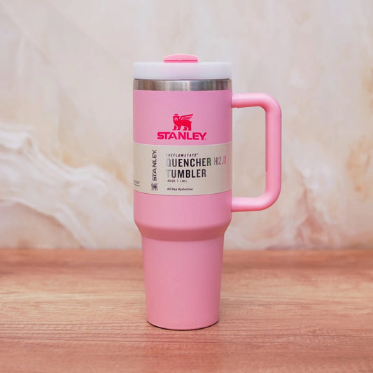 STANLEY Quencher H2.0 Tumbler 40 oz – Soft Pink